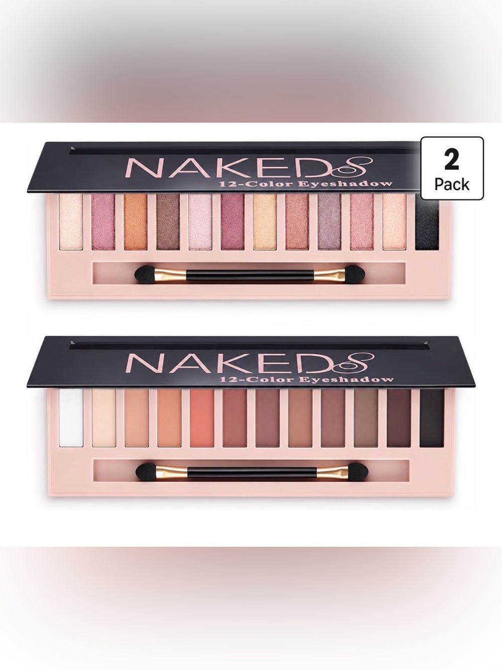 Sulily 12 Colors Naked Eyeshadow Palette-Nude Matte Shimmer Smokey Glitter - Picture 1 of 8